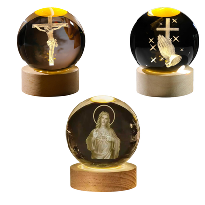 Esferas de Cristal Religiosas
