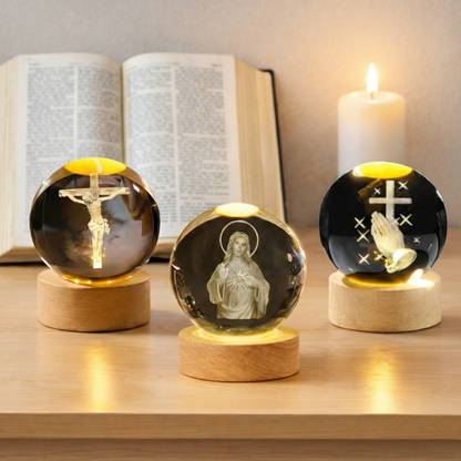 Esferas de Cristal Religiosas