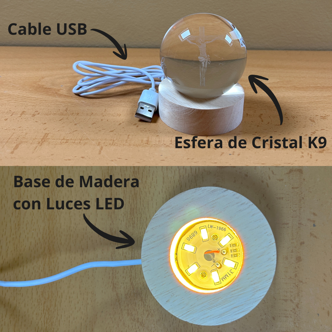 Esferas de Cristal Religiosas